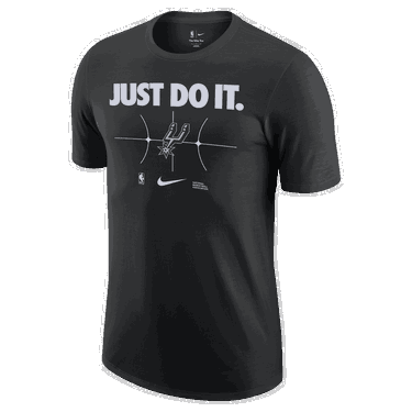 Тениска Nike Nike NBA San Antonio Spurs Essential T-Shirt Черно | FQ6300-010, 1