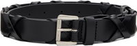 Ann Demeulemeester Madde Crossover Leather Belt