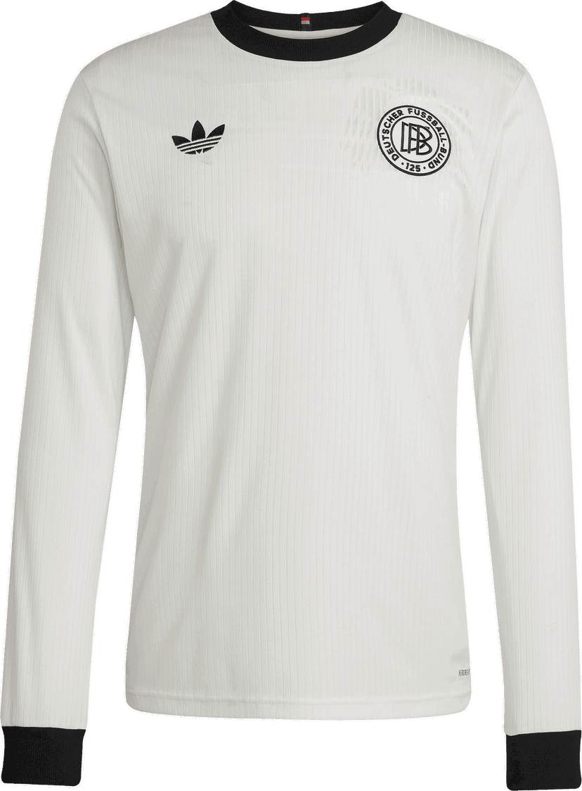 Фланелка adidas Originals Long-sleeved DFB Deutschland 125th Anniversary Jersey Бяло | ji9182