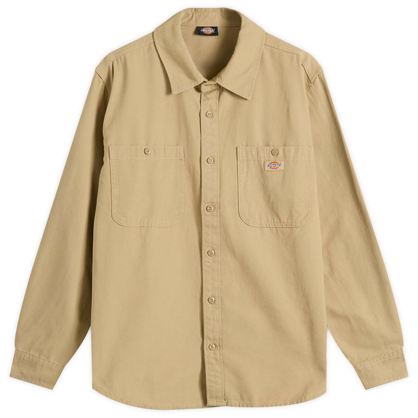 Риза Dickies Canvas Shirt, Size Large Бежово | DK0A87PR0DS1