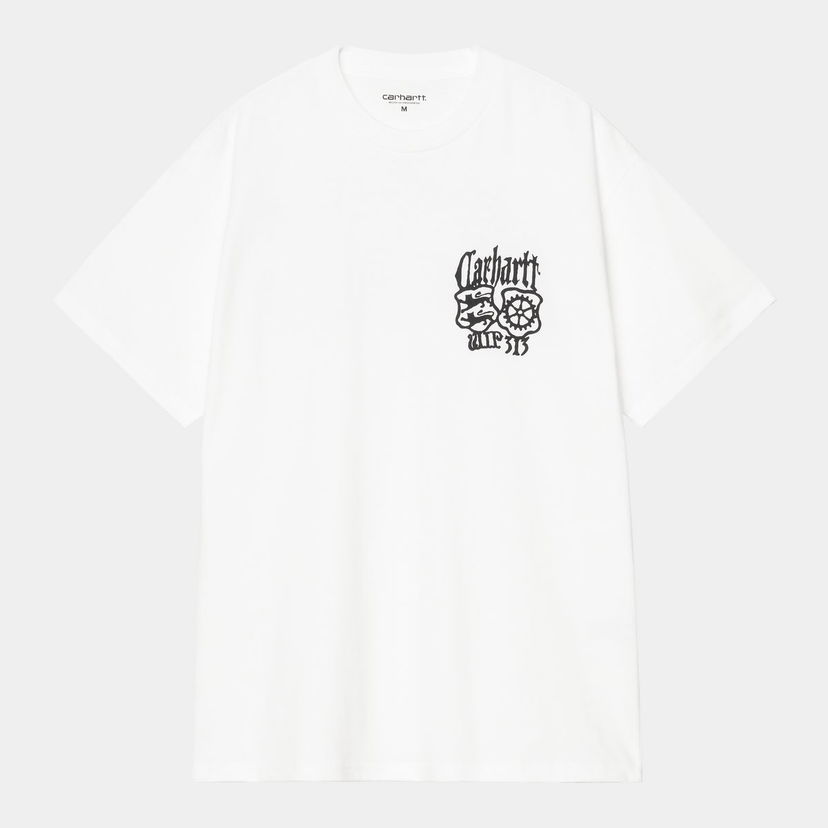 Тениска Carhartt WIP Short Sleeve Commuting Tales T-Shirt Бяло | I036010_7