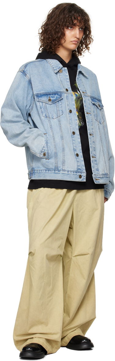 Яке We11done We11done Monster Pony Denim Jacket Синьо | WD-DJ3-24-317-U-BL, 3