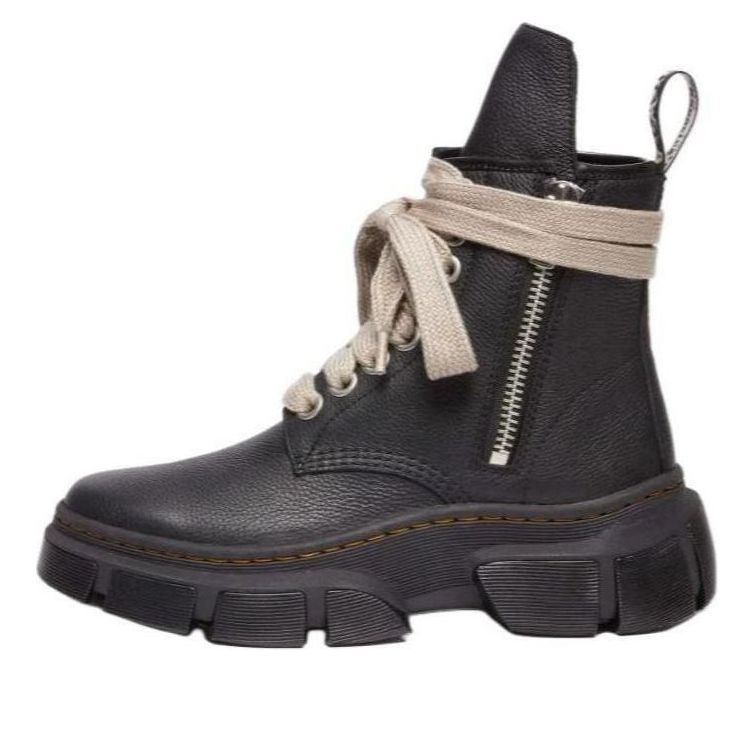 Кецове и обувки Dr. Martens Rick Owens 1460 DMXL Jumbo Lace Boots Черно | 31755001, 0