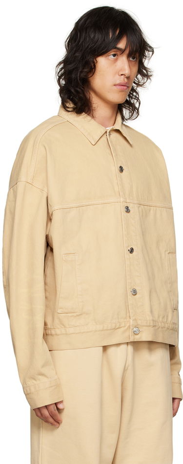 Яке We11done We11done Trucker Denim Jacket Бежово | WD-DJ3-22-376-U-BG, 1