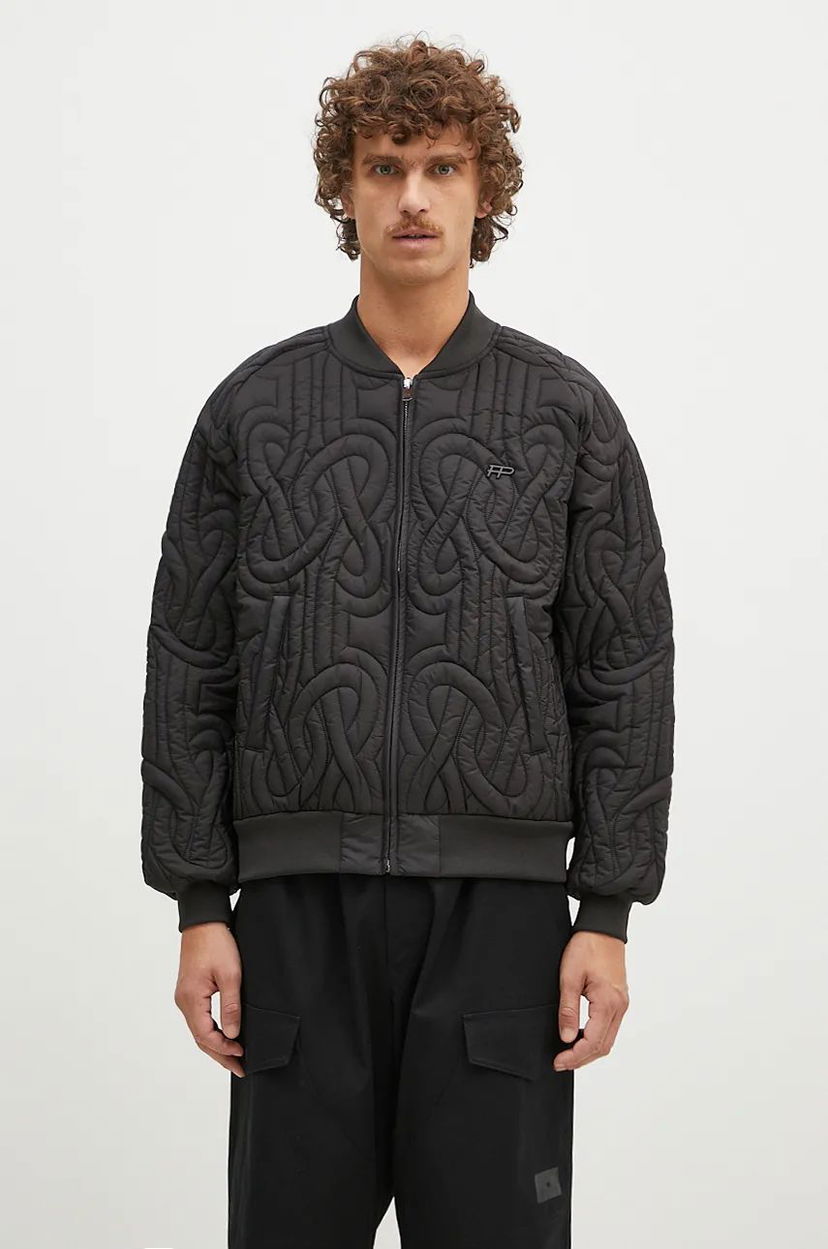 Яке бомбър Filling Pieces Bomber Jacket Черно | 99400151861