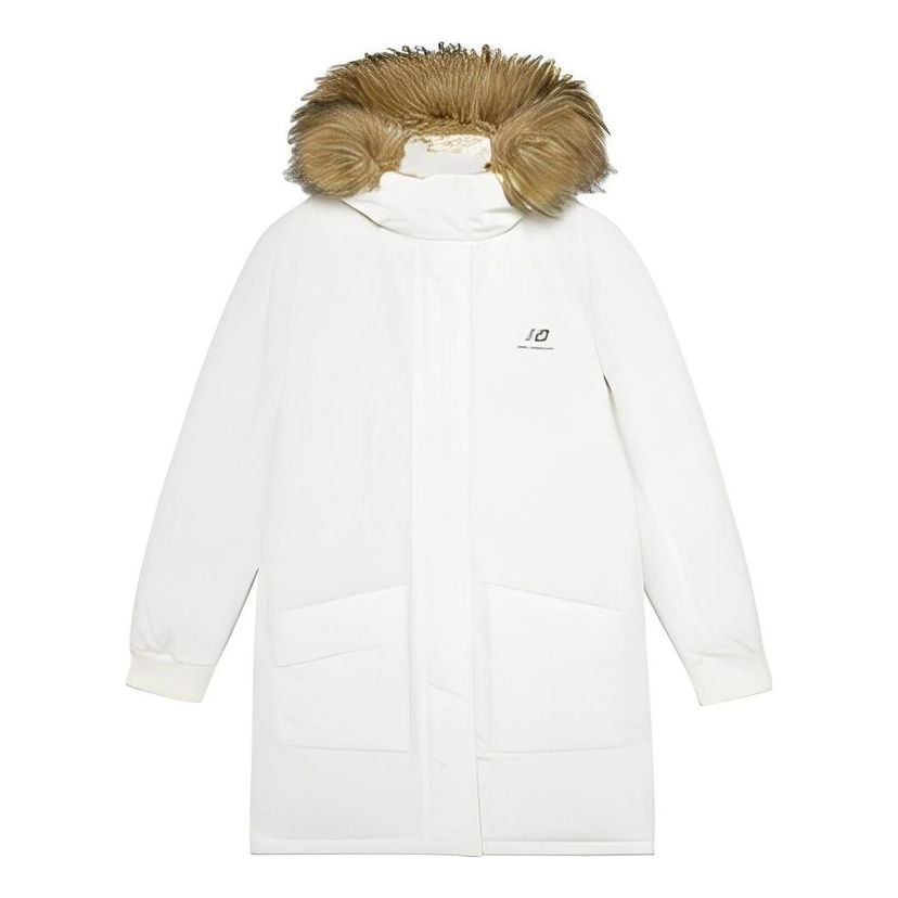Яке New Balance New Balance Warm Long Down Jacket Бяло | AWJ23345-CRM