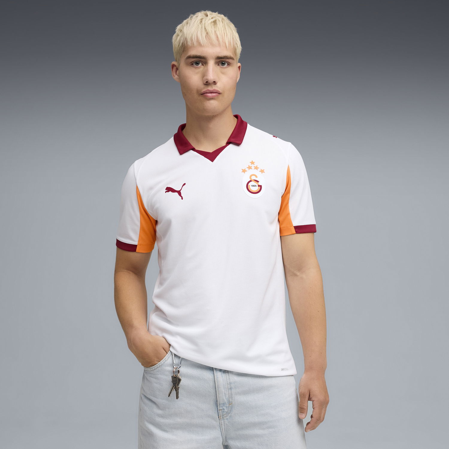 Фланелка Puma Galatasaray SK 25/26 Away Jersey Бяло | 779811_02, 1