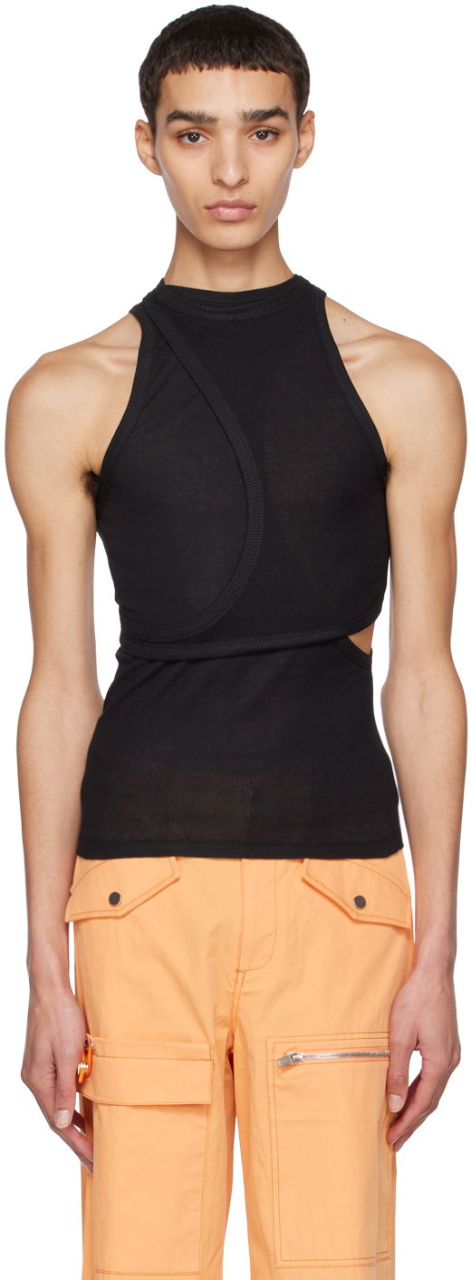 Потник Dion Lee Modular Tank Top Черно | C3101R23, 0