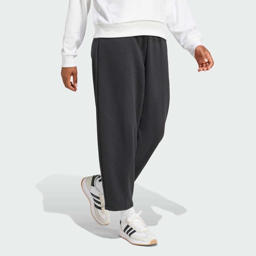 Спортни панталони adidas Performance Fleece Barrel Pants Черно | JD9974, 1