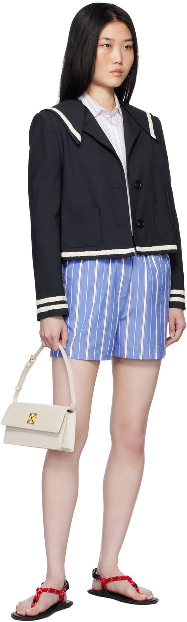 Къси панталони MSGM MSGM Striped Boxers Синьо | 3841MDB08 257117, 3