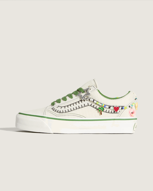 Кецове и обувки Vans Premium Old Skool Cocona 44.5 Бяло | VN000EGYCRM