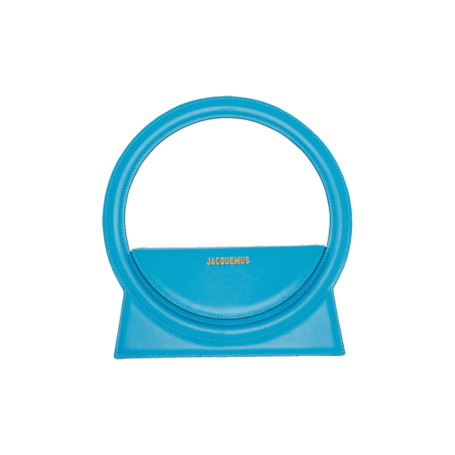 Дамска чанта Jacquemus Le Sac Rond Handbag Тюркоазено | 221BA015 3000 340, 0