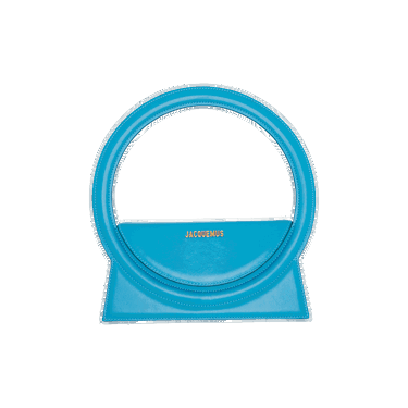 Дамска чанта Jacquemus Le Sac Rond Handbag Тюркоазено | 221BA015 3000 340, 0