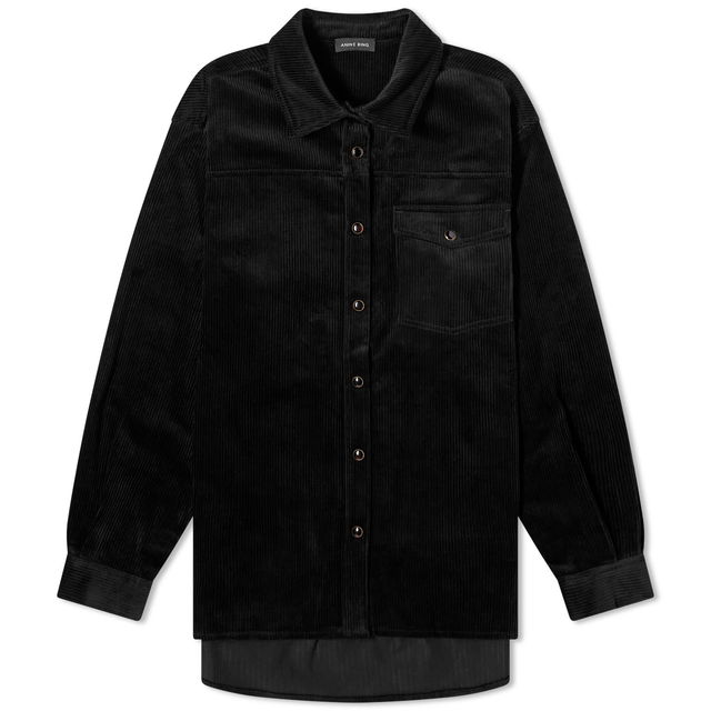 Corduroy Shirt Black