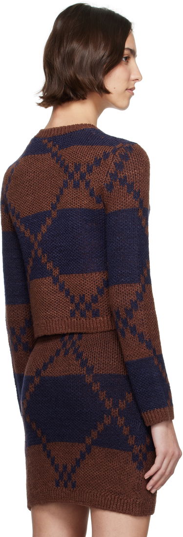 Пуловер JW Anderson JW Anderson Fairisle Knit Cardigan Кафяво | KW1411-YN0439, 2
