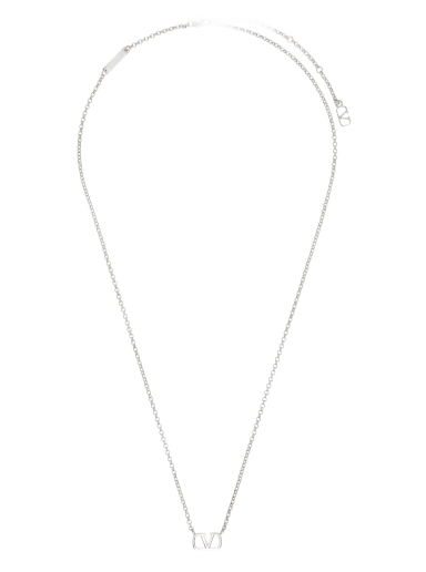 Колие Valentino Garavani VLogo Signature Necklace "Silver" Металик | 4Y2J0N96MET