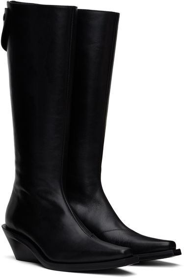 Pокля Ann Demeulemeester Ann Demeulemeester Auke Pointy Tall Boots Черно | 2402-W-R35-LT141-099, 3