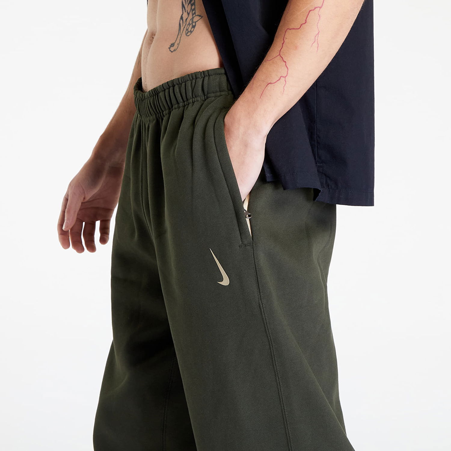 Спортни панталони Nike Billie Eilish x Fleece Pants Зелено | DQ7752-355, 1