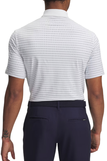 Поло тениска Under Armour Drive Chill Printed Polo Бяло | 1389597-102, 1