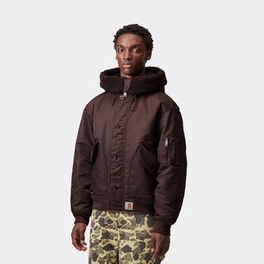 Яке бомбър Carhartt WIP Carhartt WIP HD Oltera Bomber Jacket Кафяво | I035309_9, 3