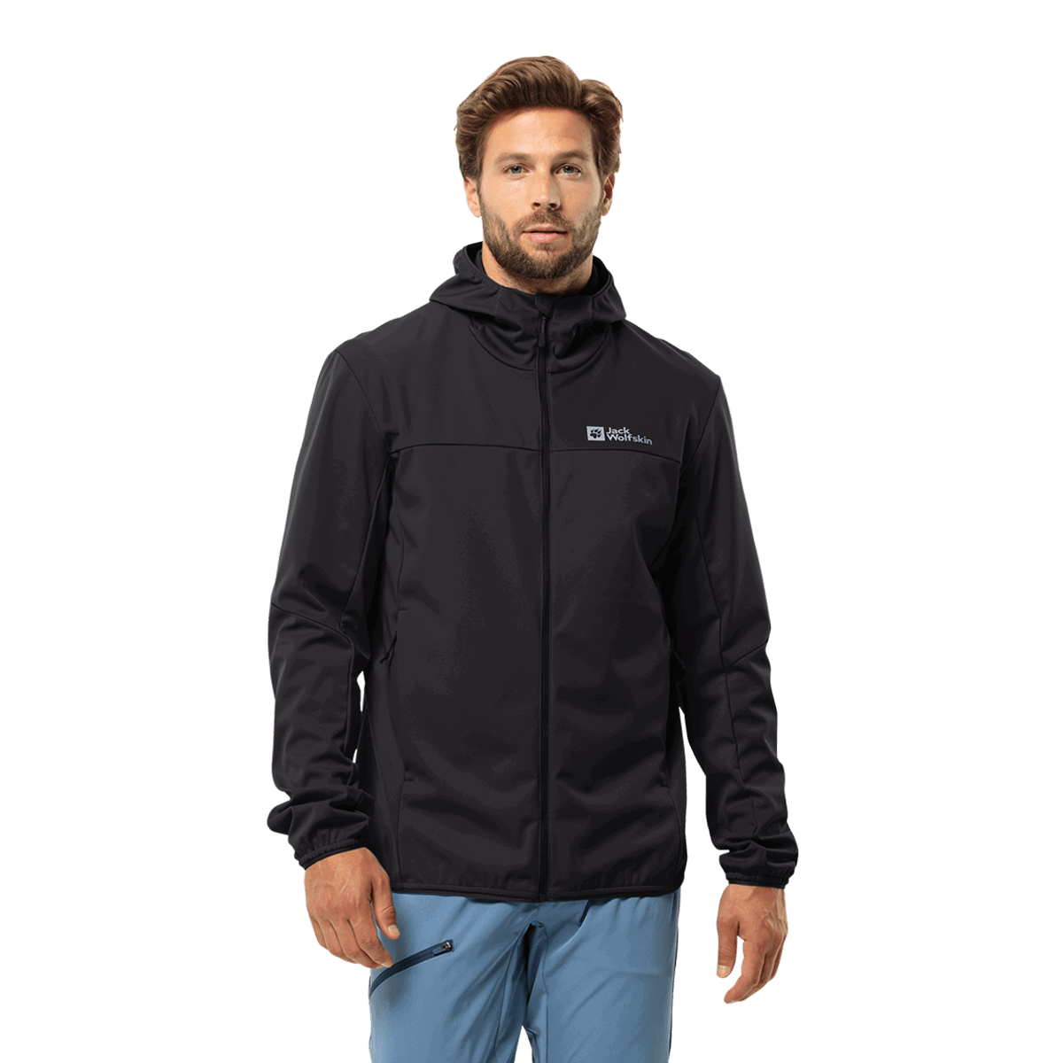 Яке Jack Wolfskin Feldberg Hooded Jacket Черно | 1306923-6000, 0