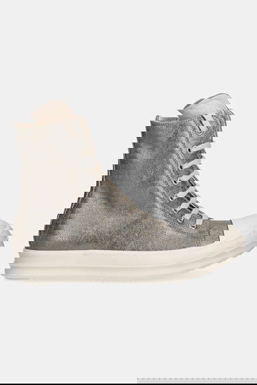 Кецове и обувки Rick Owens Rick Owens DRKSHDW High-Top Металик | DS02E7800.DPF, 1