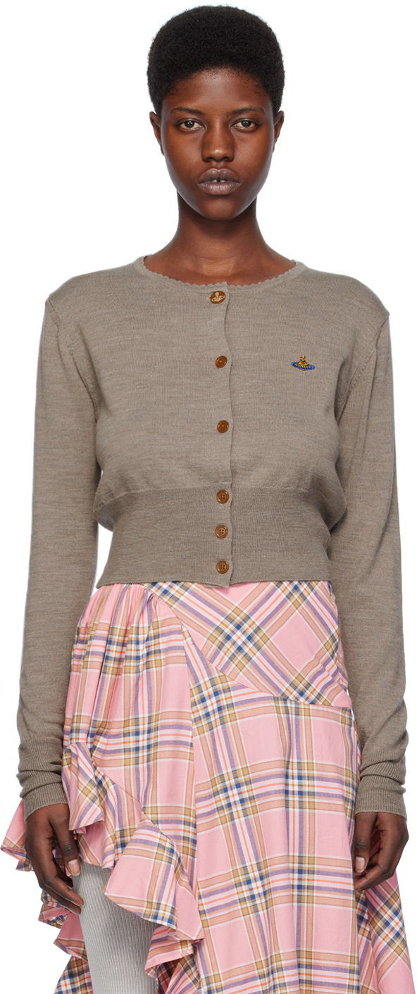 Пуловер Vivienne Westwood Bea Cardigan Сиво | 1803002U-Y0006-, 0