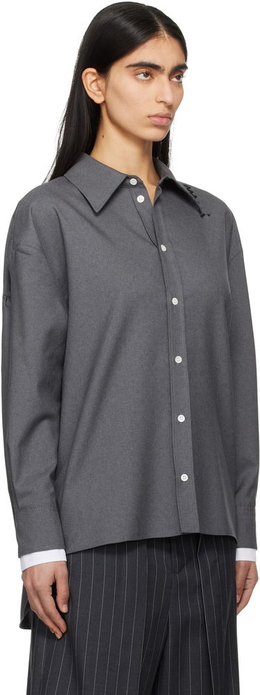 Риза Marni Marni Tropical Wool Shirt Сиво | CAMA0613QS TW839, 1