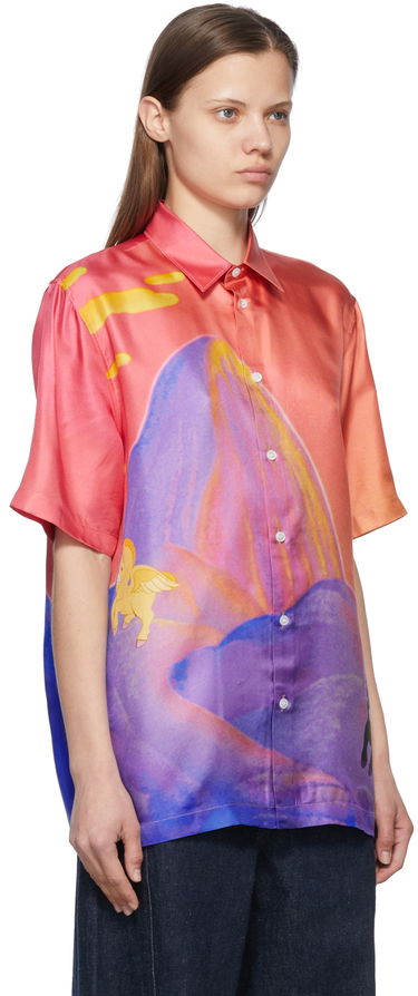 Риза Stella McCartney Stella McCartney Fantasia Landscape Shirt Многоцветен | 6200033STA91, 1