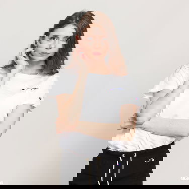 Тениска Champion RW Small Script Logo Бяло | 112195  S21 WW001, 0