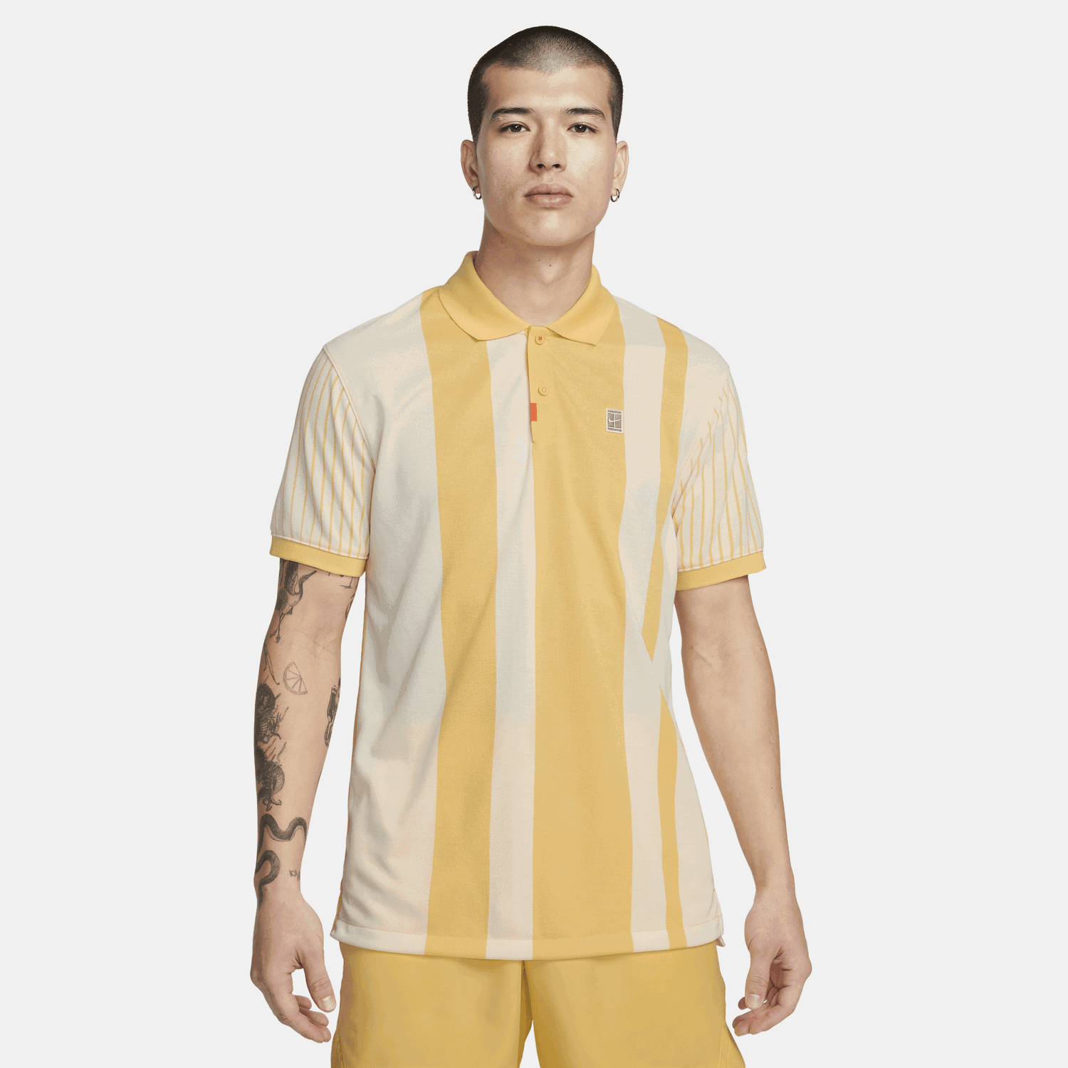 Поло тениска Nike The Polo Dri-FIT Жълто | FD5398-795, 0