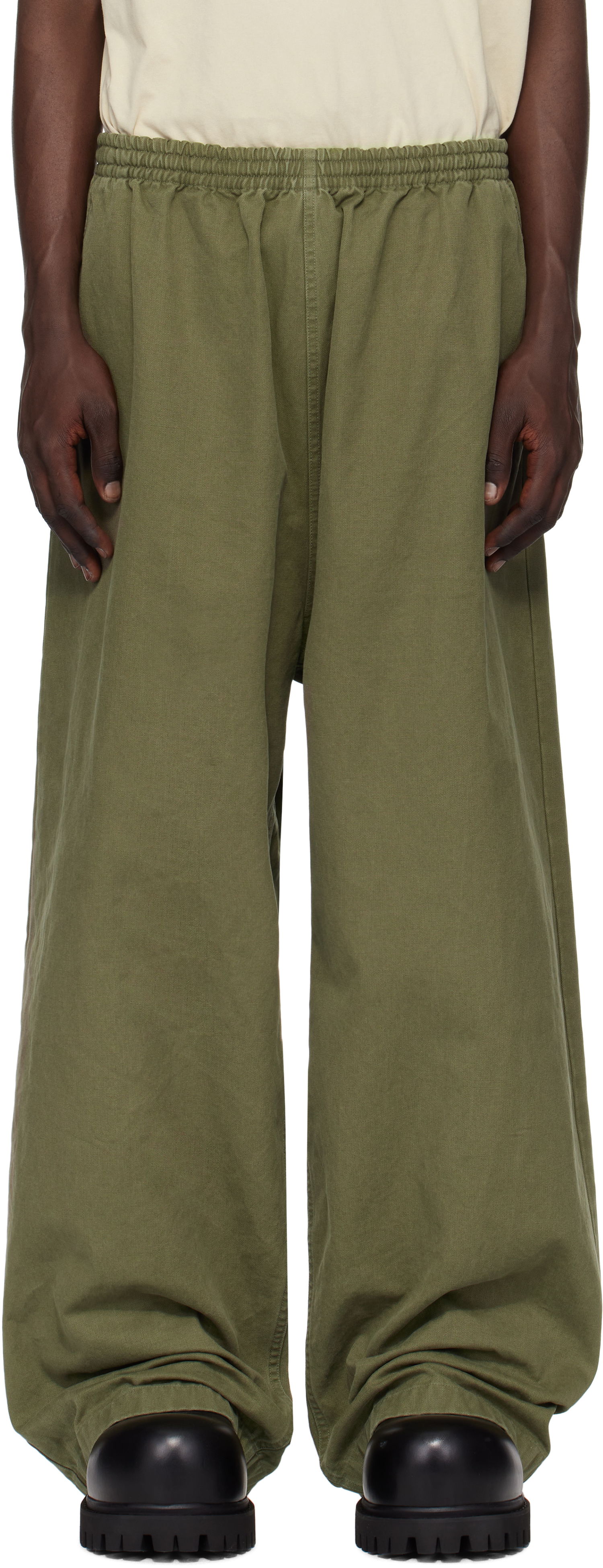 Спортни панталони Balenciaga Balenciaga Baggy Sweatpants Зелено | 808895TRP103420, 0