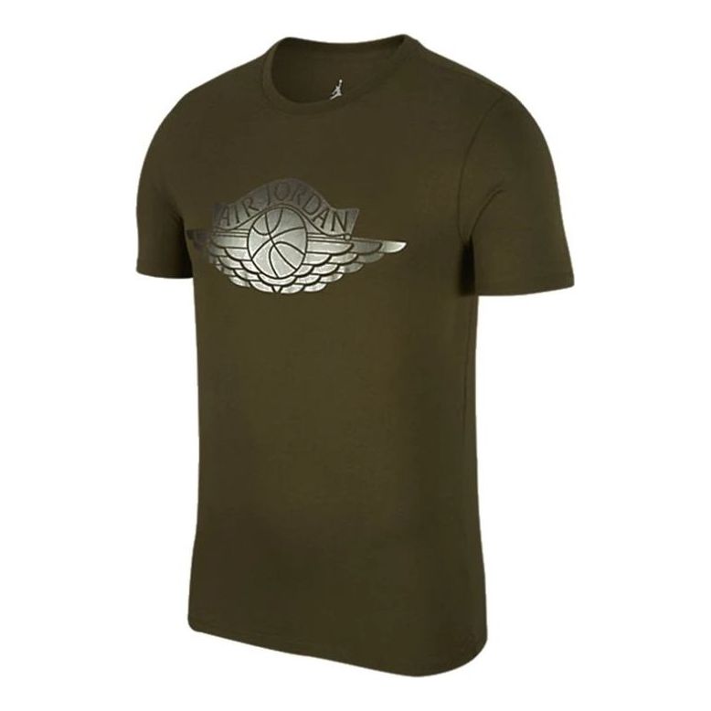 Тениска Jordan Jordan Wings Logo Graphic T-Shirt Зелено | AA1904-395, 0