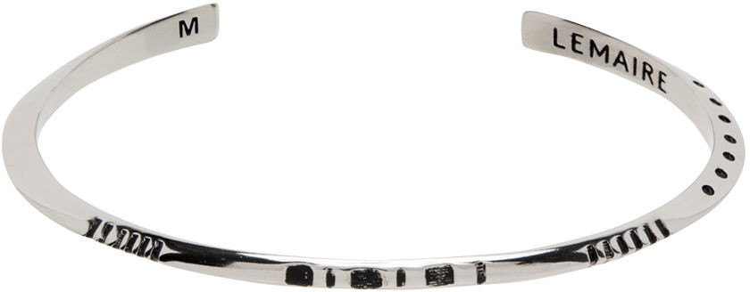 Гривна LEMAIRE Lemaire Twisted Stripes Bracelet Металик | JW0024 LO036, 0
