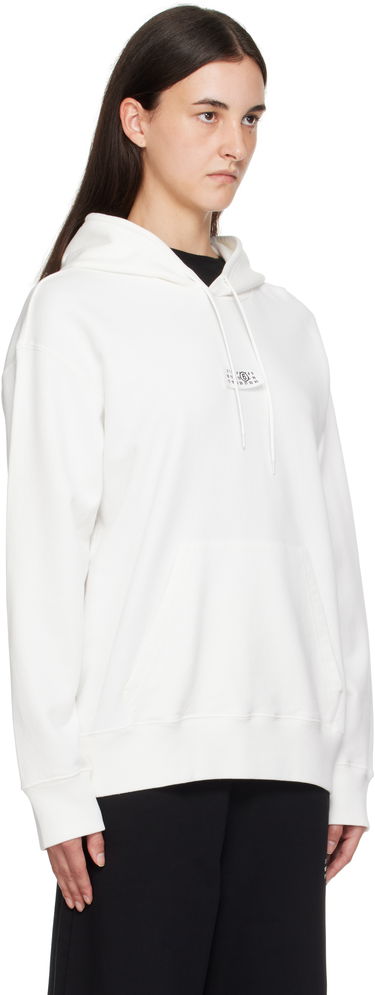 Суитчър Maison Margiela MM6 Maison Margiela Numeric Hoodie Бяло | SH0GU0033 M25025, 1