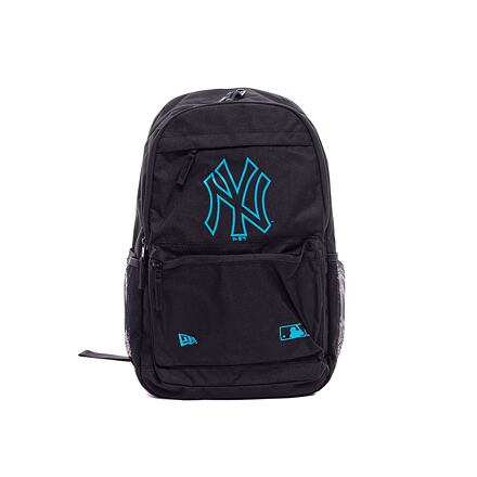Раница New Era MLB Delaware Outline Logo New York Yankees Black / Neon Blue One Size Черно | 60357015, 0