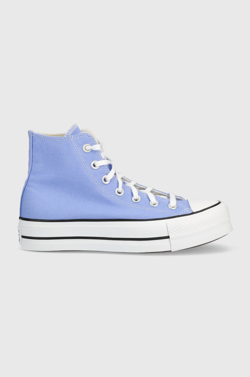 Кецове и обувки Converse Chuck Taylor All Star Lift Canvas Синьо | A00908C, 0