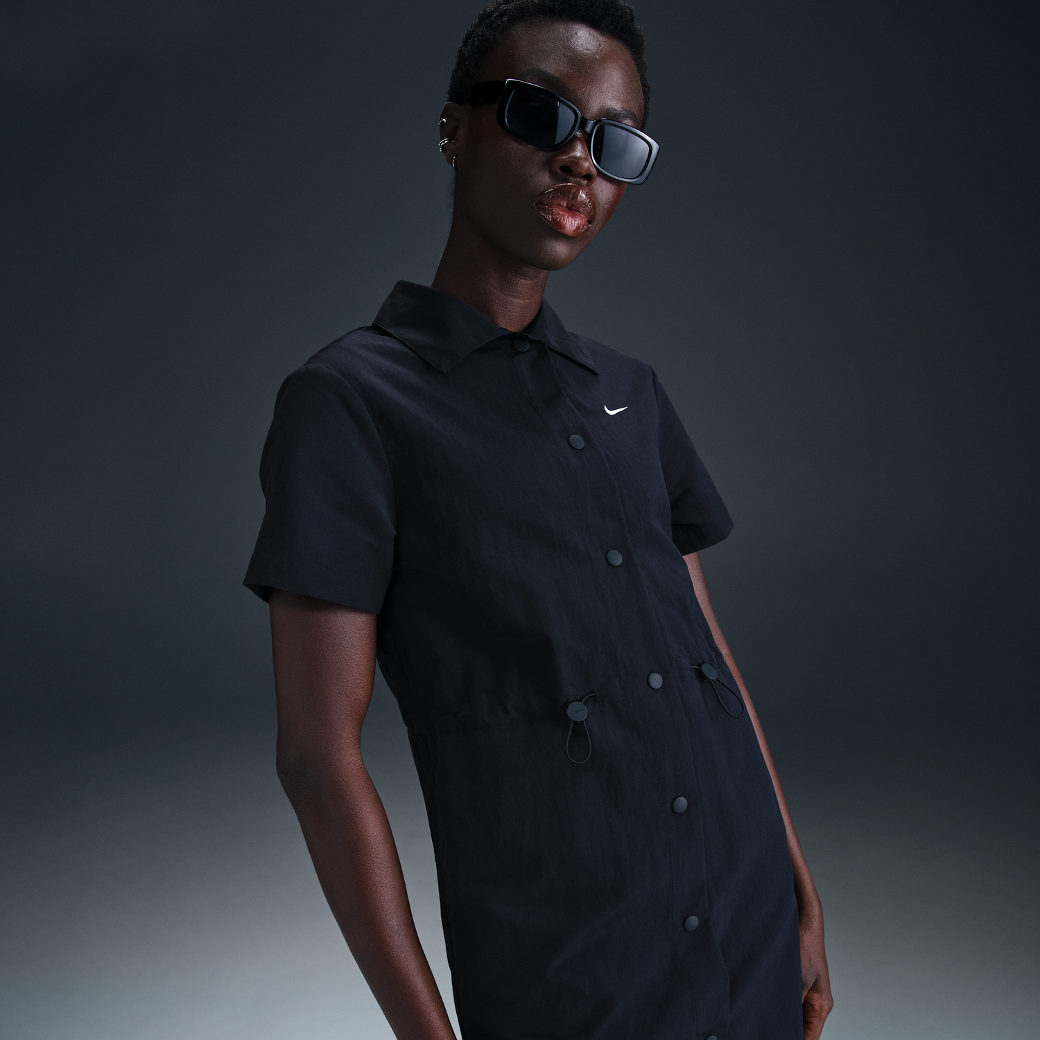 Pокля Nike Sportswear Everything Wovens Mini Dress Черно | HJ1144-010, 1