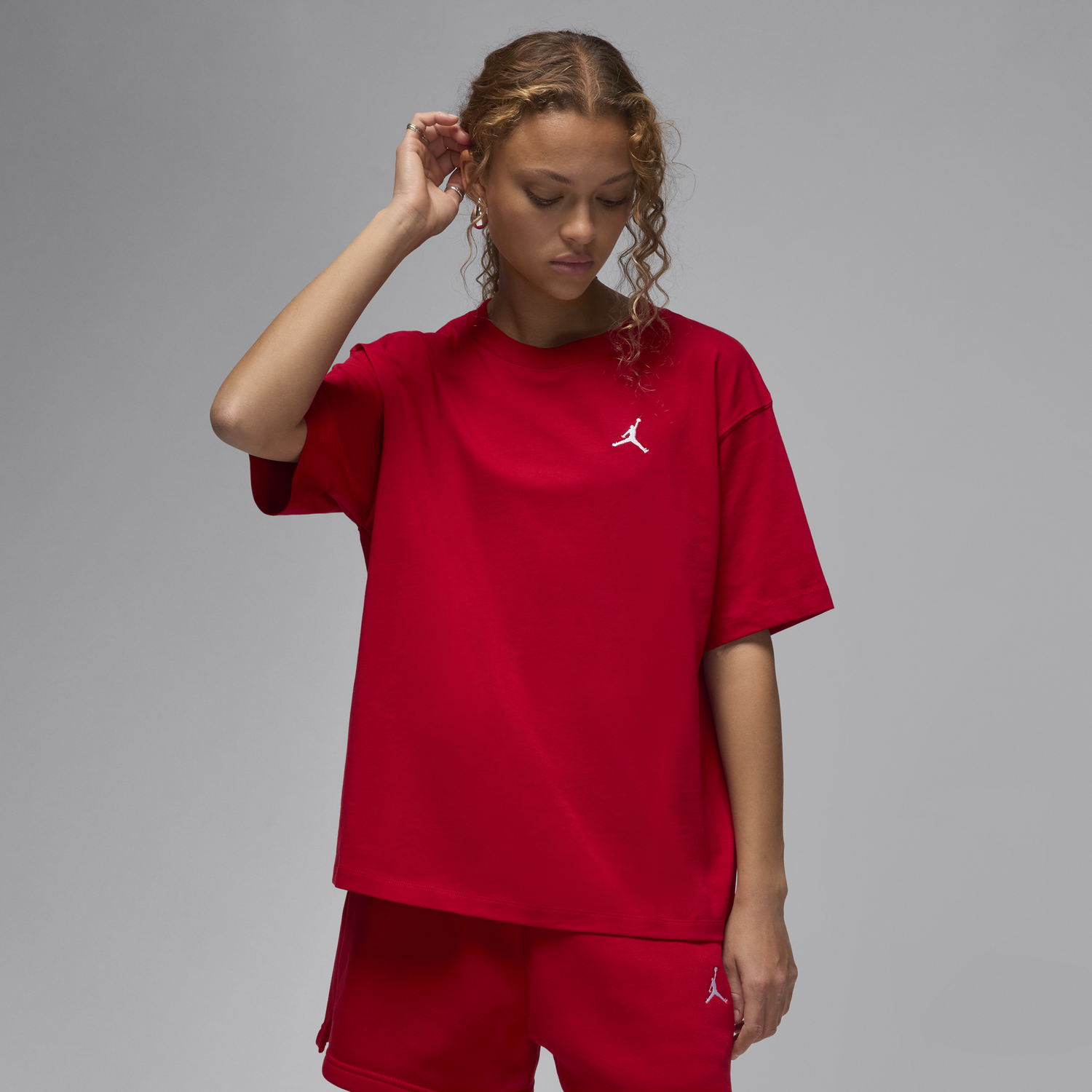 Тениска Jordan Essentials T-Shirt Червено | FN4500-688, 0