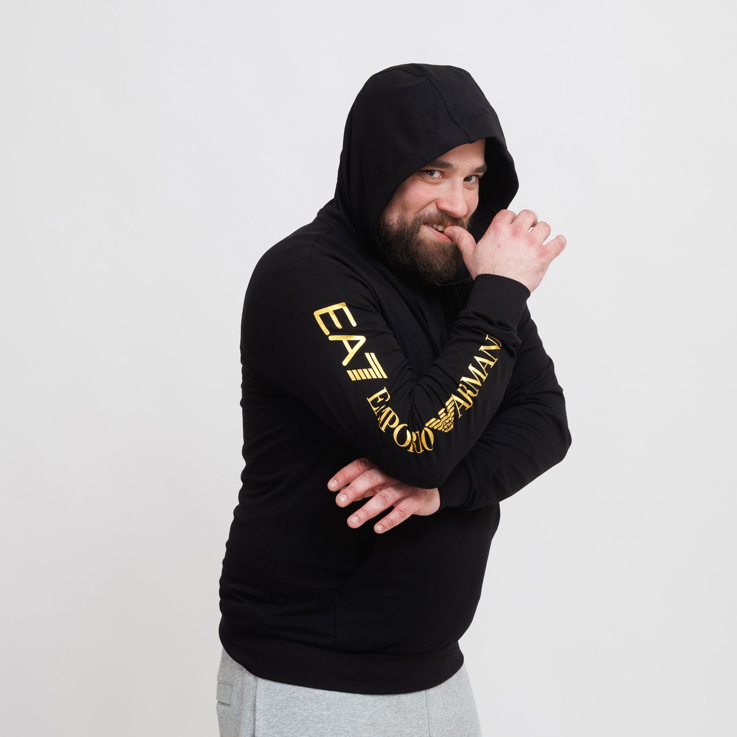 Суитчър Emporio Armani EA7 Emporio Armani Hoodie Черно | 7M000569-AF13512-MC004, 0