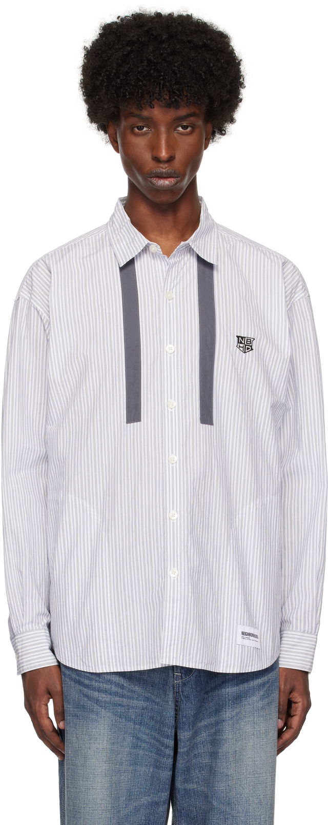 Tie Long Sleeve Shirt