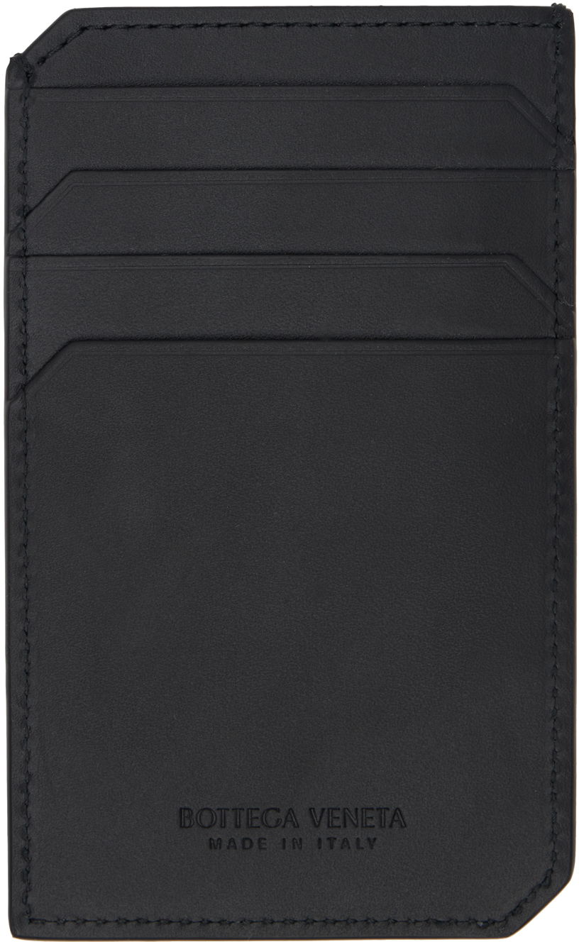 Портфейл Bottega Veneta Vertical Card Holder Черно | 796963 V4LQ1 1000, 0