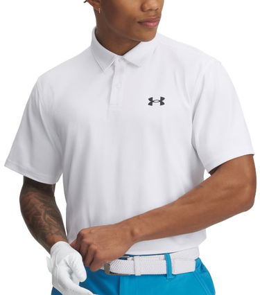 Поло тениска Under Armour UA T2G Pique Polo Shirt Бяло | 1390123-100, 0