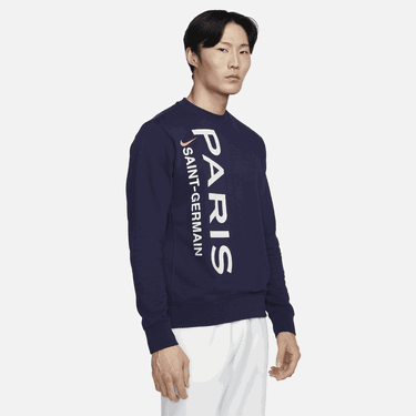 Суитчър Nike Football Crew-Neck French Terry Sweatshirt Тъмно синьо | DV4596-498, 0