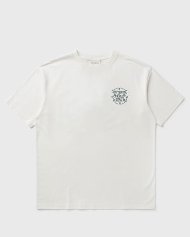 Тениска Drôle de Monsieur Slogan Tresses T-Shirt Бяло | H-TS259-CO134-OW, 1