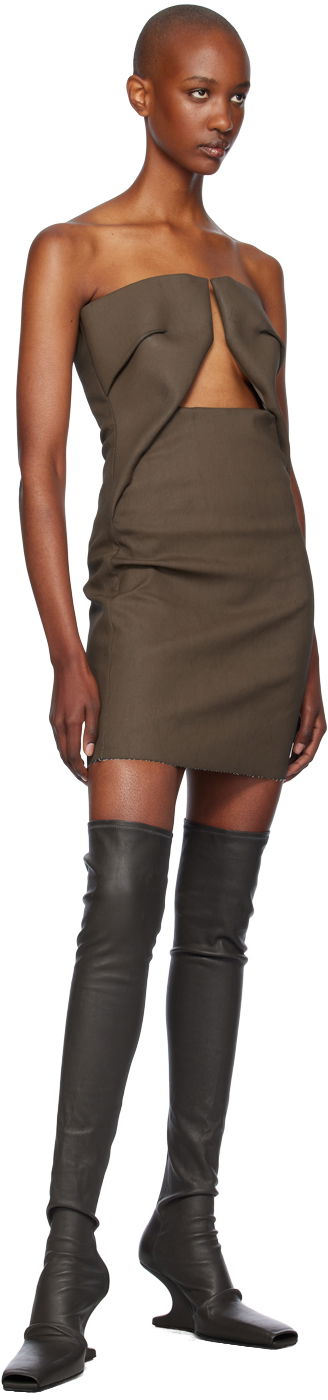 Облекло Rick Owens Rick Owens Porterville Cantilever Tall Boots Сиво | RP02D3807 LS, 4