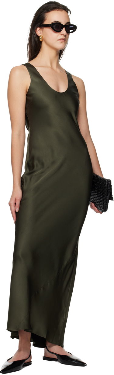 Pокля Anine Bing Camille Midi Dress Зелено | A-02-10544-GEE31, 3