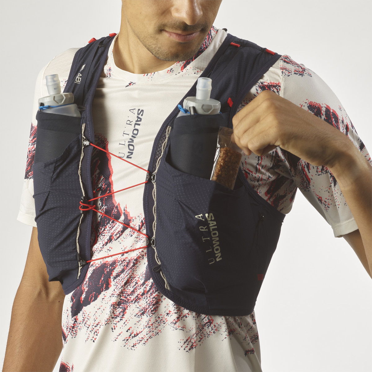 Раница Salomon S/LAB Ultra 10 Set Hydration Vest Тъмно синьо | lc2174400, 1
