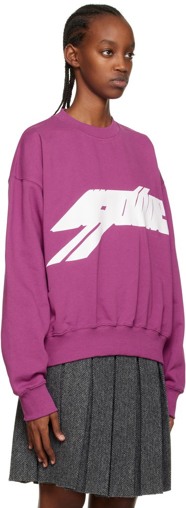 Суитчър We11done Graphic Sweatshirt Лилаво | WD-TS3-22-820-U-PP, 1