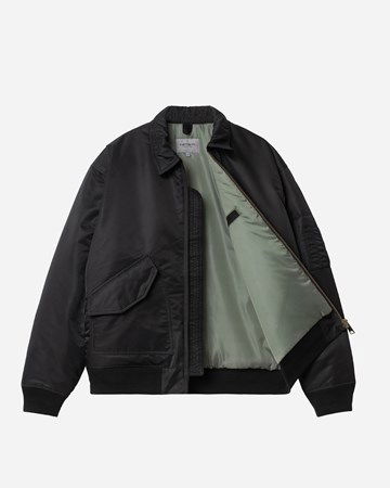 Яке бомбър Carhartt WIP Olten Черно | I032300-1SXX, 1